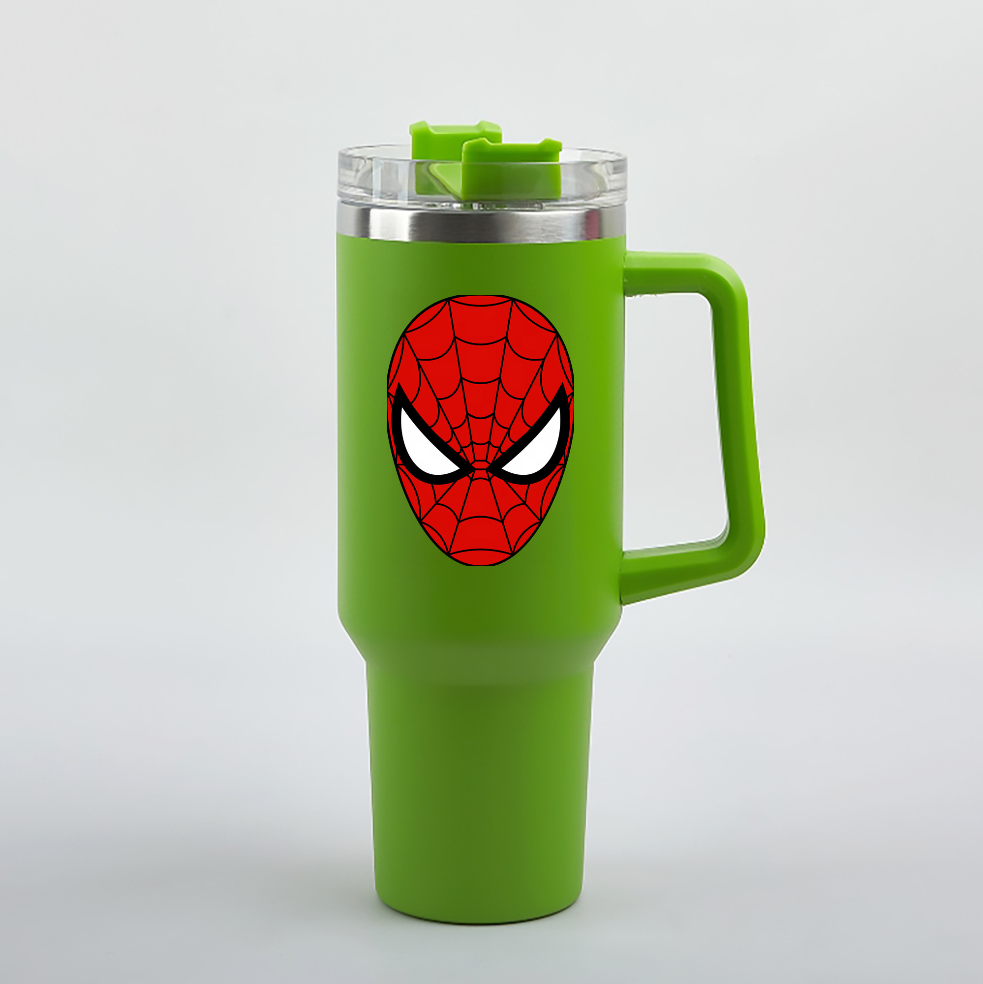 （画像用） Spider Man スパイダーマン 1200mL車用タンブラー（カラープリント）